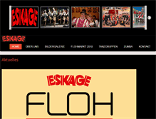 Tablet Screenshot of eskage.org